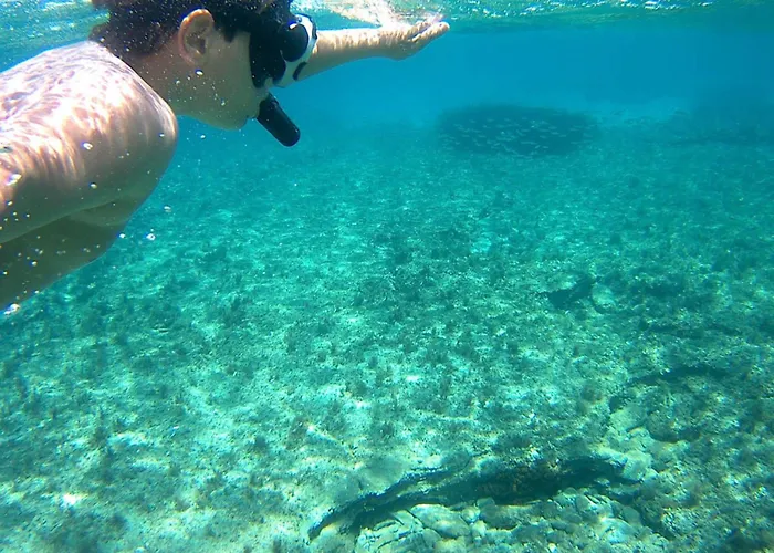 Charming Seafront In Kea דירה *